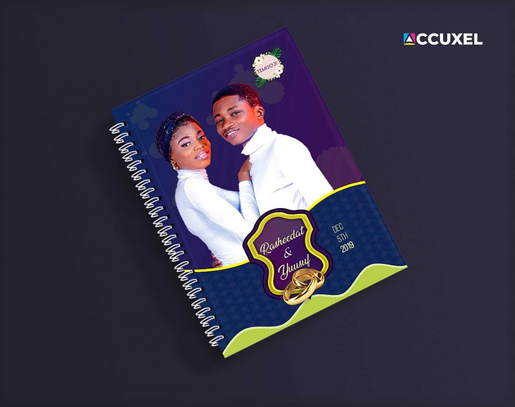 Get Creative Custom Wedding Jotter Design And Printing Design And