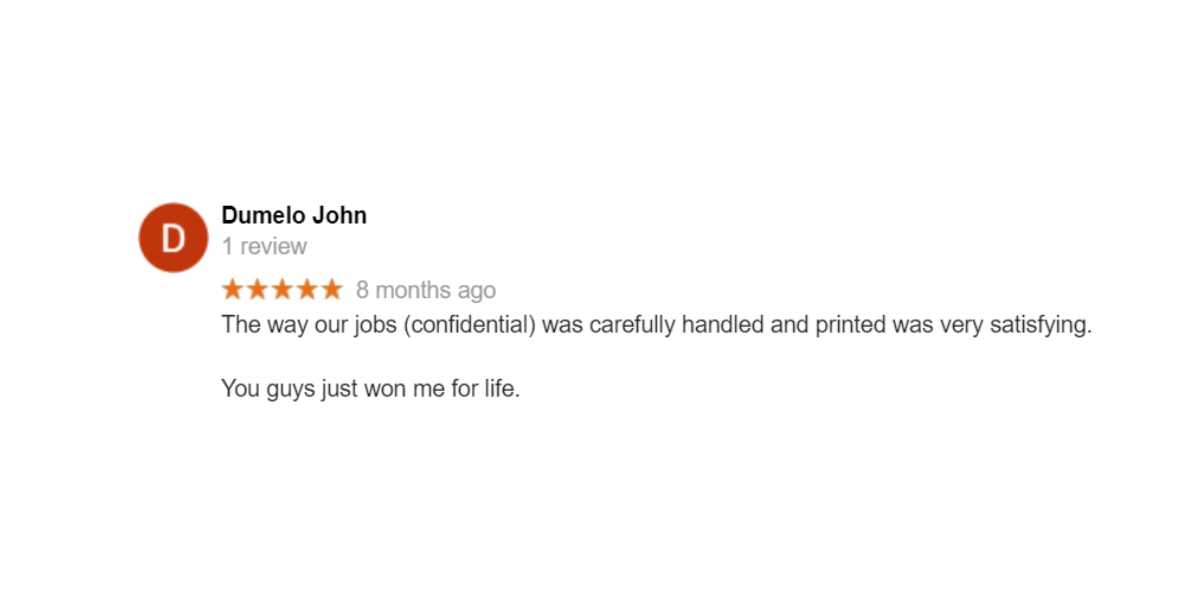 customized paper bags review