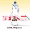 21st Birthday Water Bottle Labels Sticker