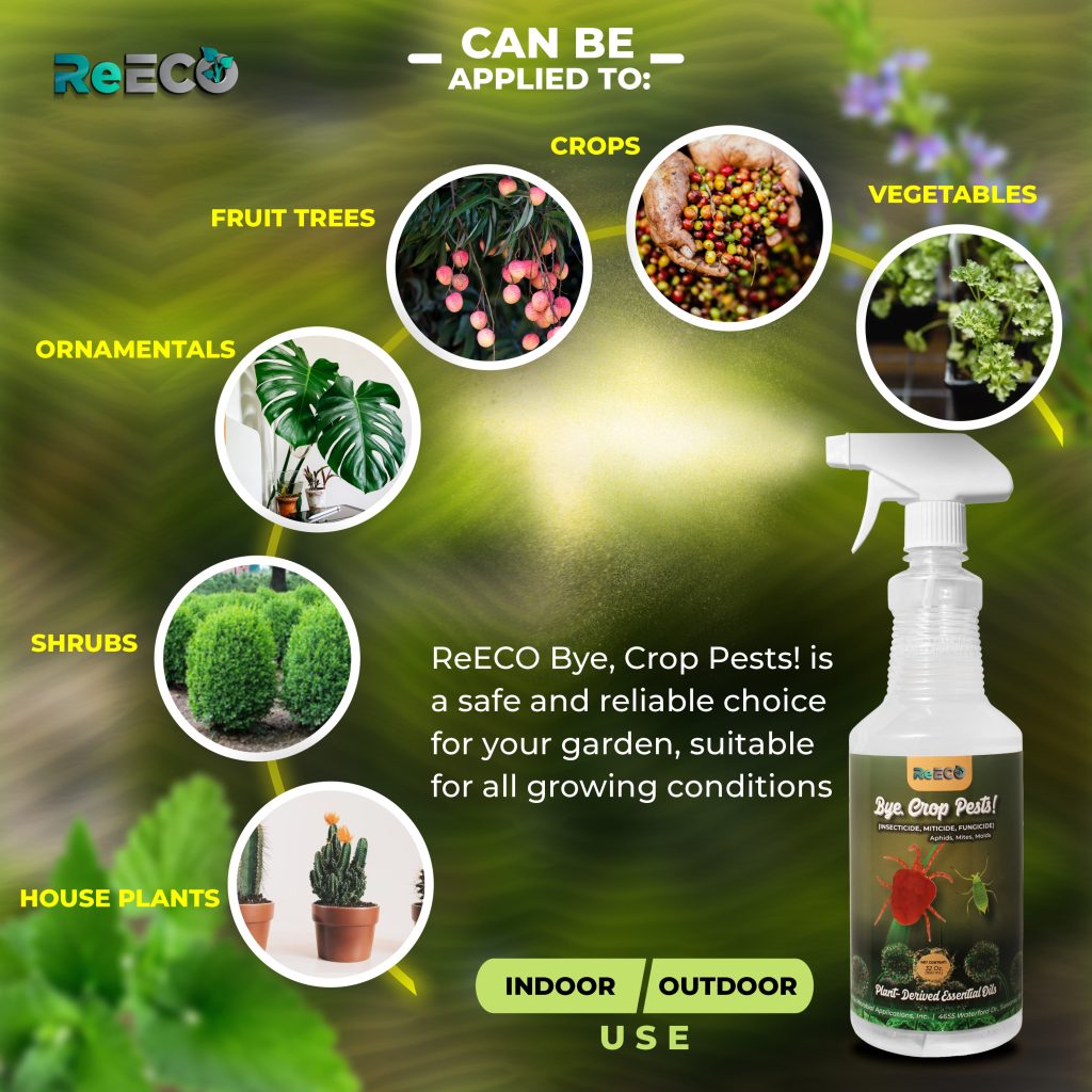 Product Infographics Design For ReECO's Bye Crop Pests 3