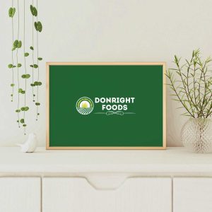8 by 12 Personalized A4 Logo Frame Online (Landscape)