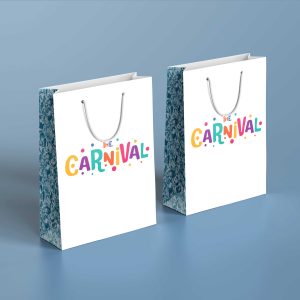 A2 Paper Bags Design Printing