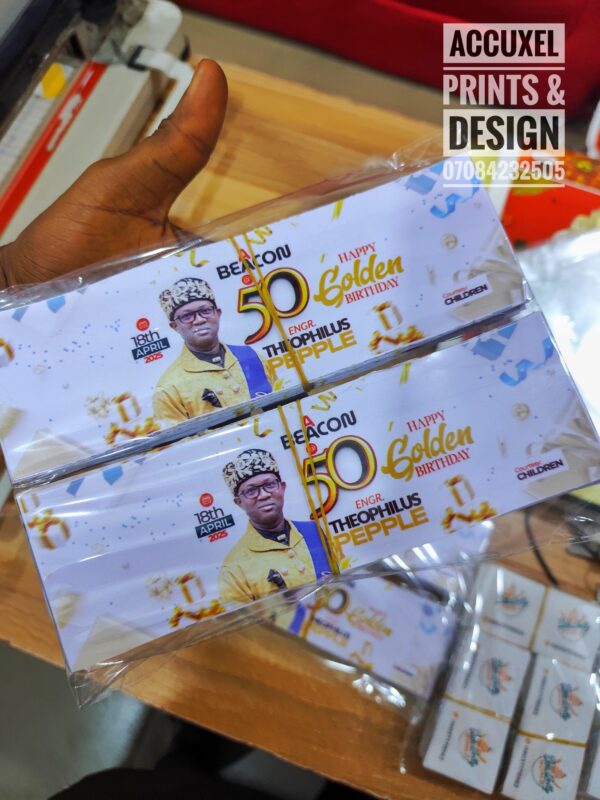 50TH BIRTHDAY STICKERS