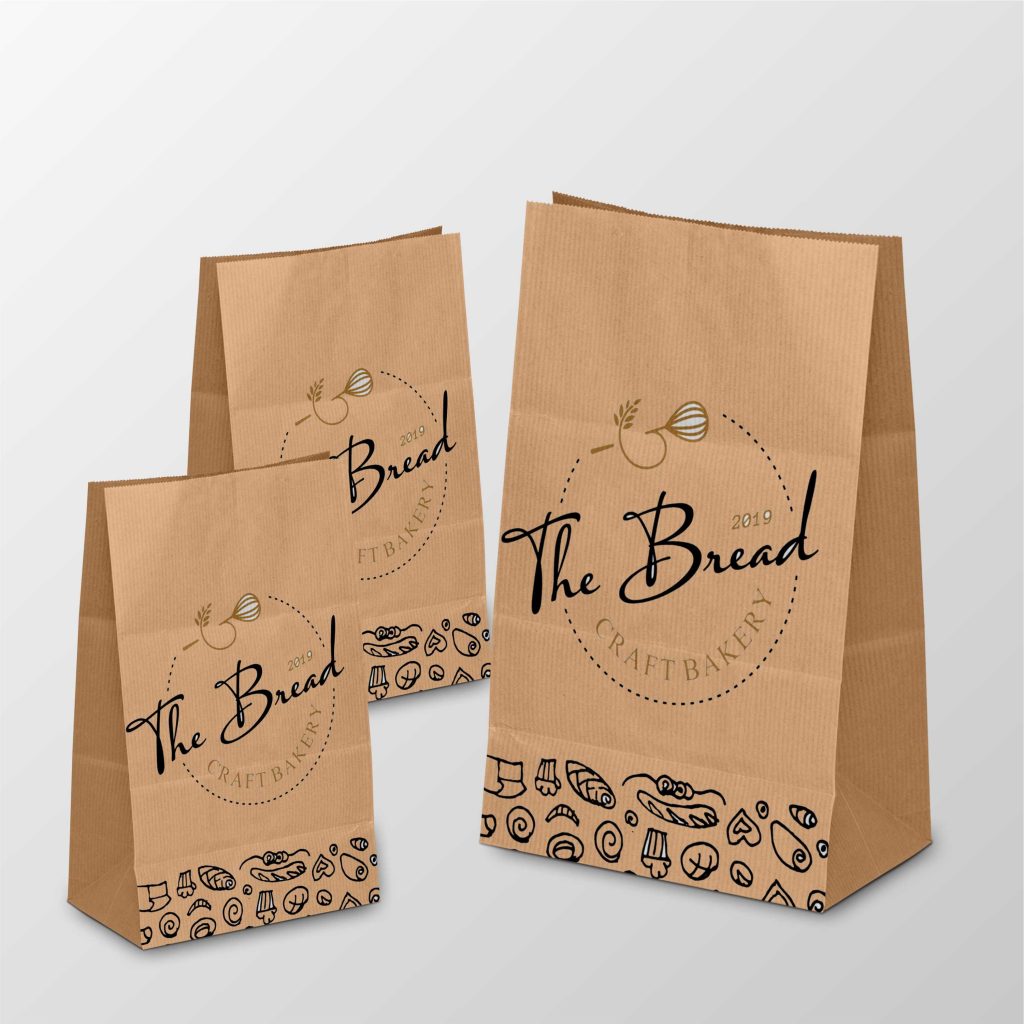 Get Custom Bakery Paper Bags Design And Printing - Design And Printing 