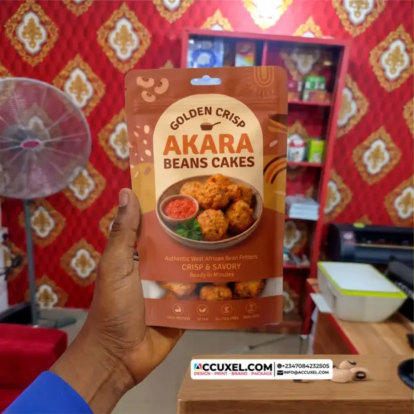 Beans Cake Packaging Pouch Printing