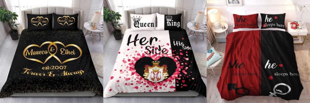 Bedding Set as anniversary gifts for couple