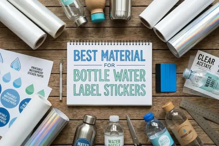 Best Material for Bottle Water Label Stickers