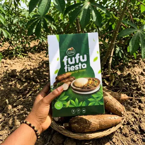 Branded fufu flour food packaging box
