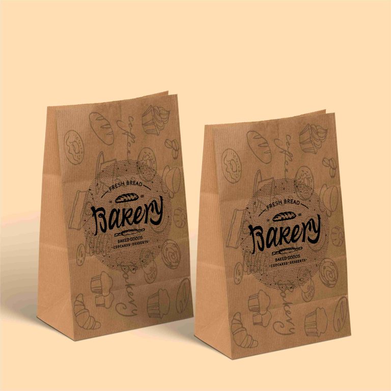 Get Custom Bread Paper Bags Design And Printing - Design And Printing ...