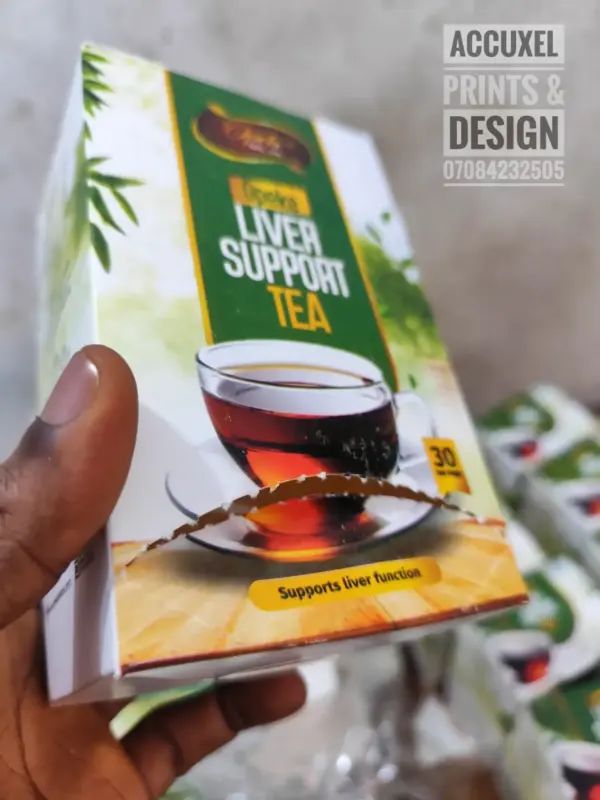 Bulk printed green tea boxes ready for delivery