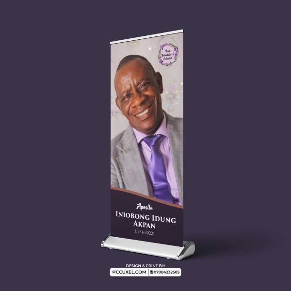 Burial Roll Up Banner Design and Printing