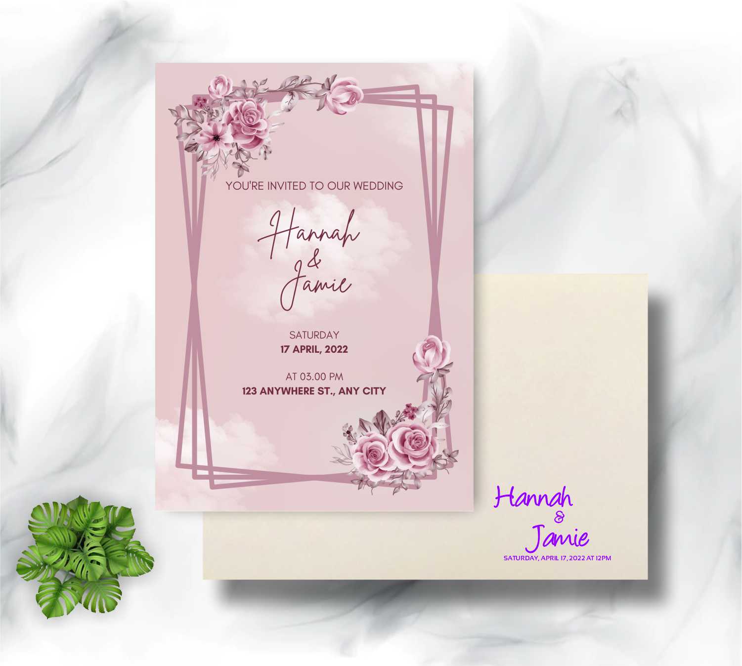 Christian Wedding Invitation Cards