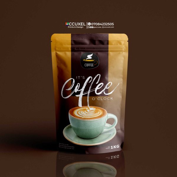 Coffee Pouch Design and Printing