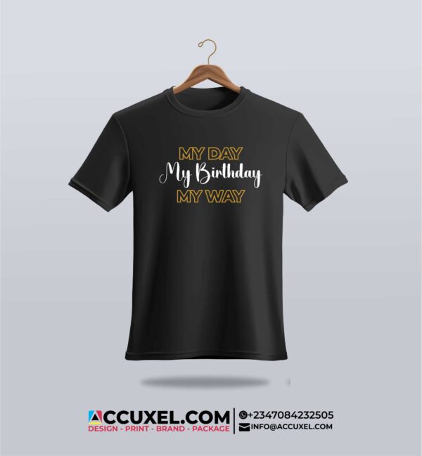 Custom Birthday Tee Shirts