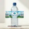 Custom Bottle Water Sticker Label Design Printing