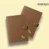 Custom Brown Leather Notebook