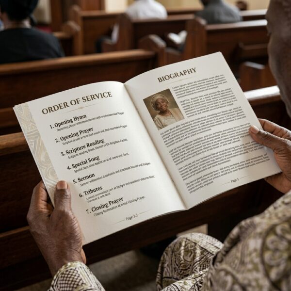 Custom Burial Program Inner Page Printingjpeg