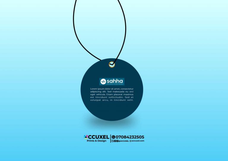 Get Custom Circle Hang Tags Design And Printing In Nigeria - Design And ...