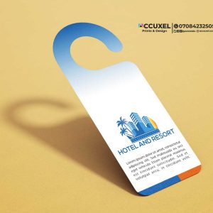 Custom Door Hang Tags Design and Printing
