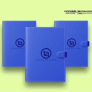 Custom Embossed A5 Leather Notebook