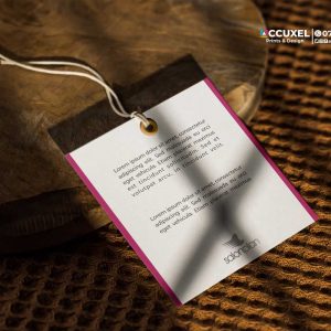 Custom Fold Over Hang Tags Design and Printing