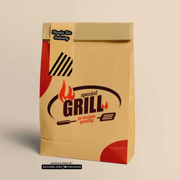 Custom Food Paper Bags Design And Printing