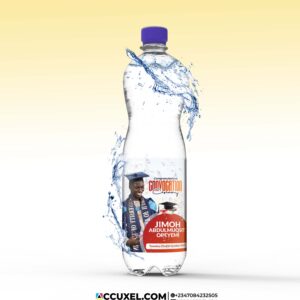 Custom Graduation Water Bottle Labels Sticker Design and Printing