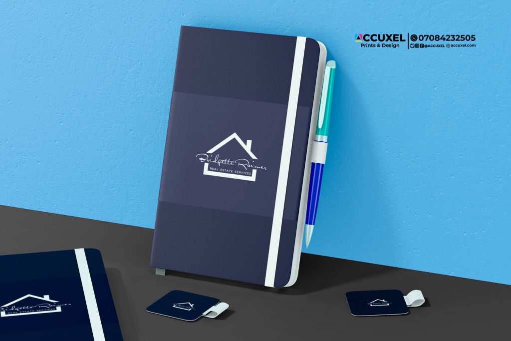 Get Custom Leather Notebook And Pen Set Design And Printing In Nigeria