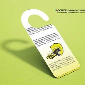 Custom Parking Hang Tags Design and Printing