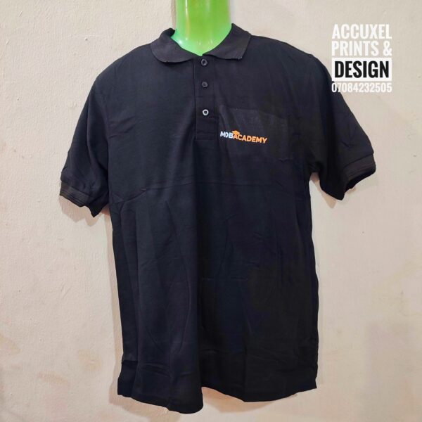 Custom Polo T-Shirt With Business Logo Design Printing