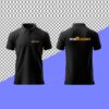 Custom Polo T-Shirt With Company Logo Design Printing