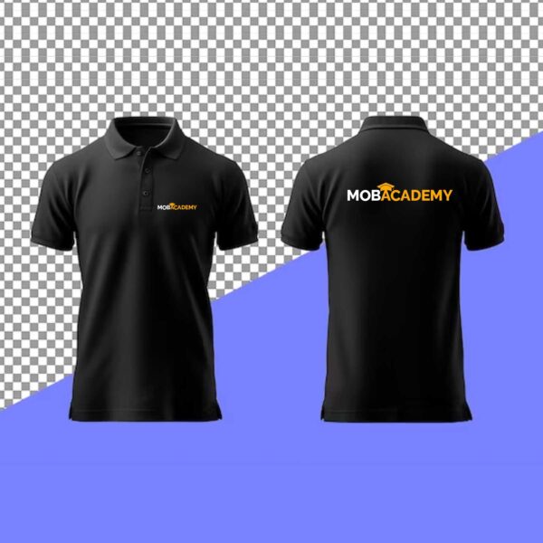 Custom Polo T-Shirt With Company Logo Design Printing