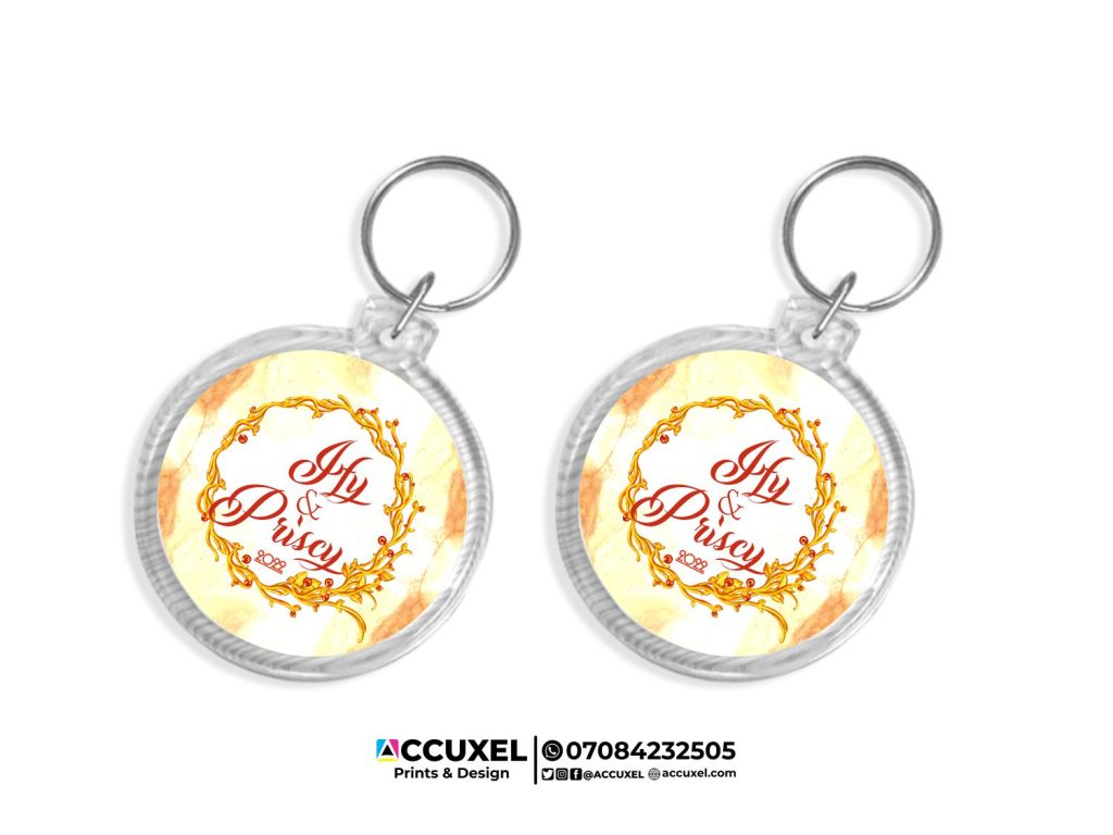 Get Custom Round Acrylic Keychain Design And Printing In Nigeria