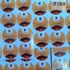 Custom Round Food Packaging Label Stickers Printing