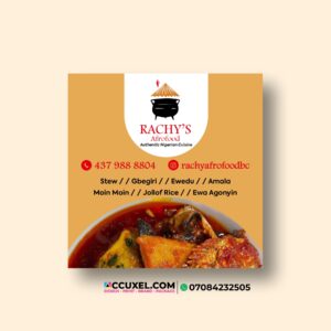 Custom Square Food Packaging Label Stickers Design Printing