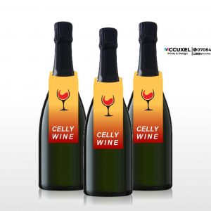Custom Wine Bottle Neck Hang Tags Design and Printing