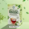 Custom die-cut tisane tea box in brand colors