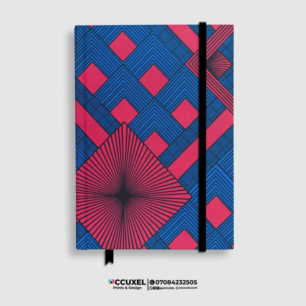 Get customized african print ankara notepad design and printing