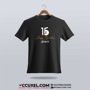 Customized Birthday Shirt Design and Printing