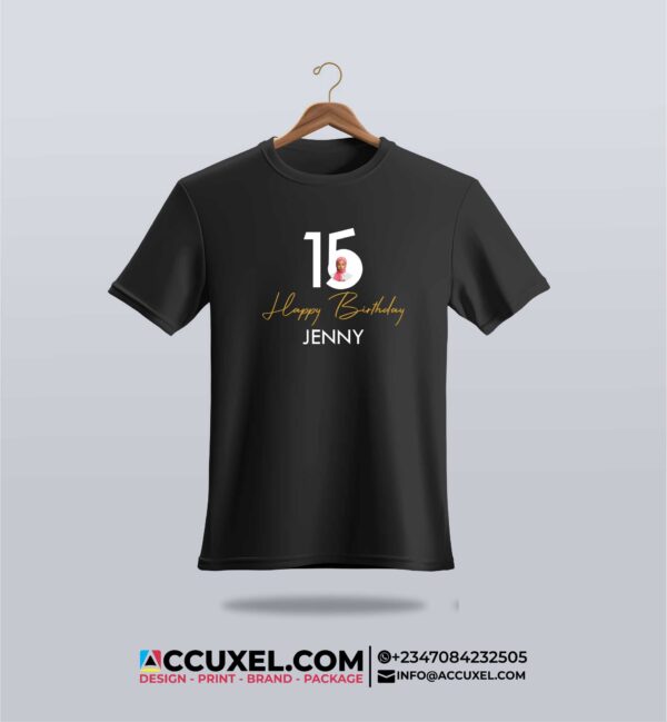 Customized Birthday Shirt Design and Printing