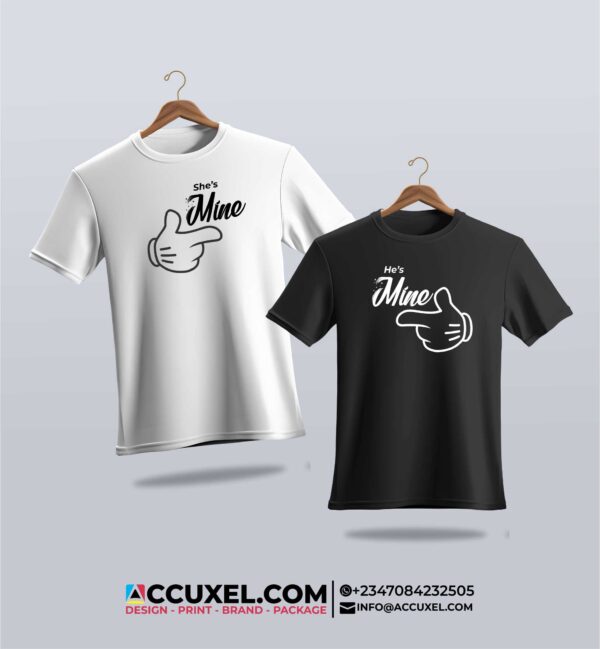 Customized Pre-Wedding Shirt Design