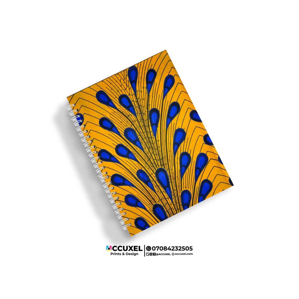 Get customized african print ankara notepad design and printing