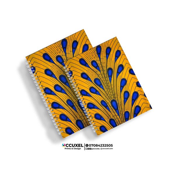 Customized Traditional African Print Ankara Jotter Design and Printing