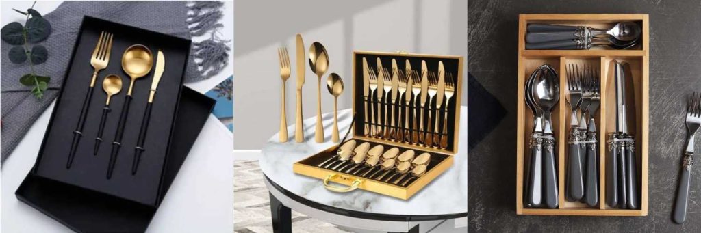 Cutlery Set for couple as a wedding gift idea