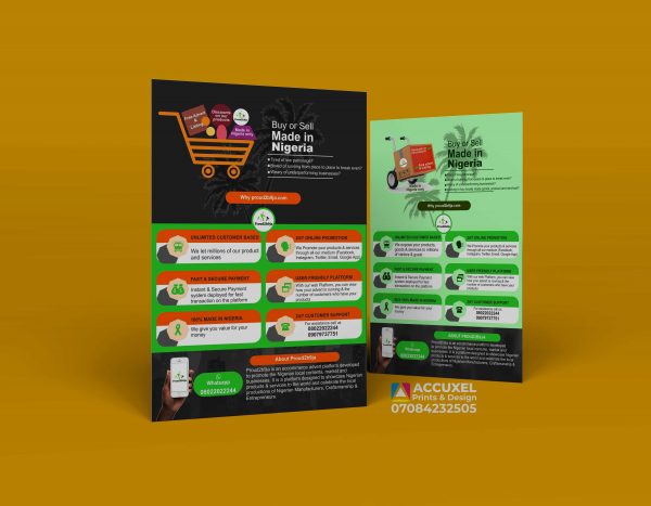 Double-Sided A5 flyer Design & Printing