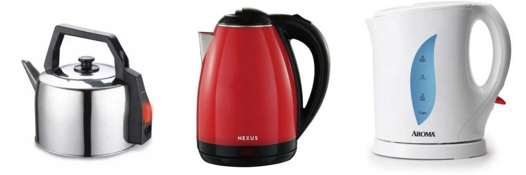 Electric kettle as a wedding gift idea for couple