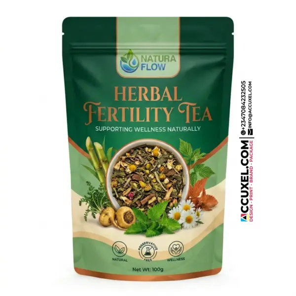 Fertility Herbal Tea Packaging Design Idea