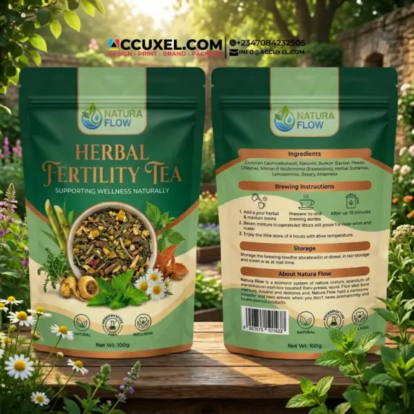 Fertility Herbal Tea Packaging Ideas
