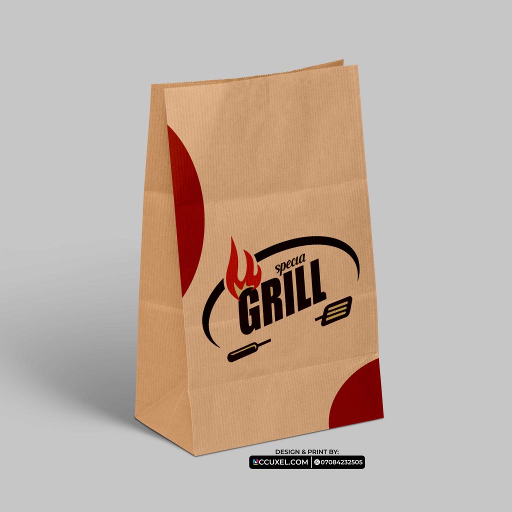 Get Custom Food Paper Bags Design And Printing Design And Printing