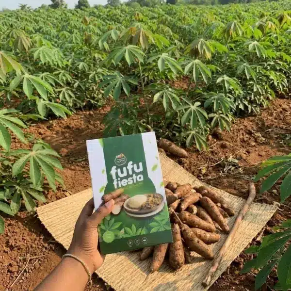 Fufu flour packaging box printing in Nigeria